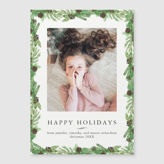 Pino de vacaciones | Foto de navidades (Anverso)