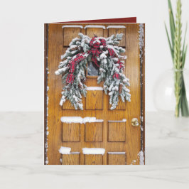 pino Navidad cubierto de nieve