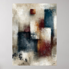Pino Wabi-Sabi Moderno Arte Abstracto Japonés en P