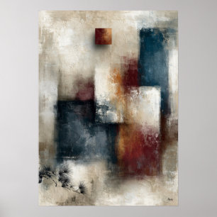 Pino Wabi-Sabi Moderno Arte Abstracto Japonés en P