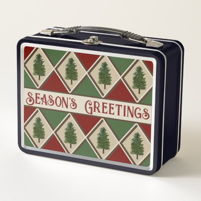 Pino y Harlequin Lunch Box (Anverso)