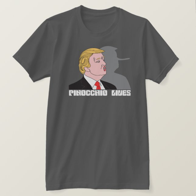 PINOCCHIO VIVE camiseta (Anverso del diseño)