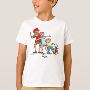 Pinocchio y amigos - camiseta de los niños