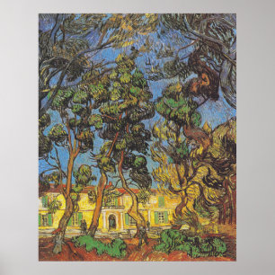 Pinos de Van Gogh - Arte Clásico de Jardín