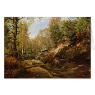 Pinos y árboles de abedul o el bosque de