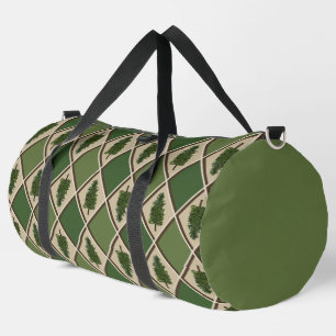 Pinos y Harlequin Gran Bolsa de Duffel