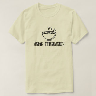 Pinoy diseña una camiseta "persuasión asiática"