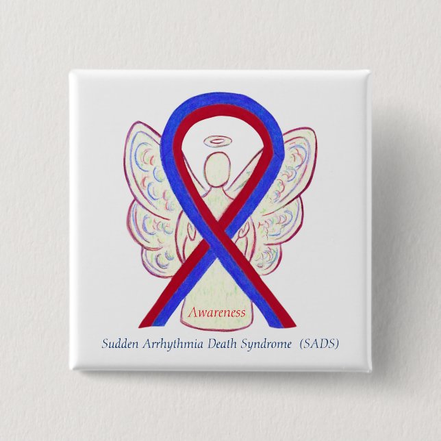 Pins del botón de Personalizado Angel de la cinta  (Anverso)