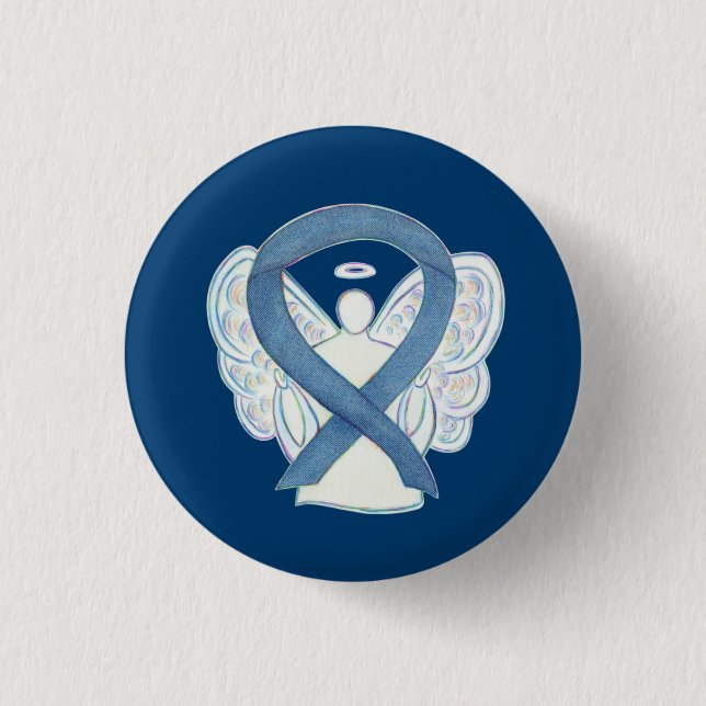 Pins del botón de Personalizado de ángel de la cin (Anverso)
