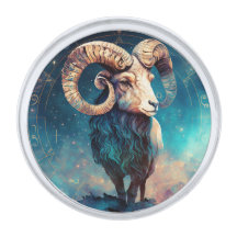 Aries Zodiac Nacimiento Astrología Rótulo