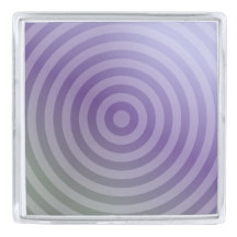 Círculos concéntricos púrpuras metálicos