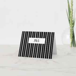 Pinstripe monogramada