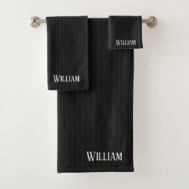 Pinstripes negras personalizadas