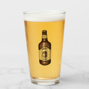 Pint. de pub de cerveza Craft