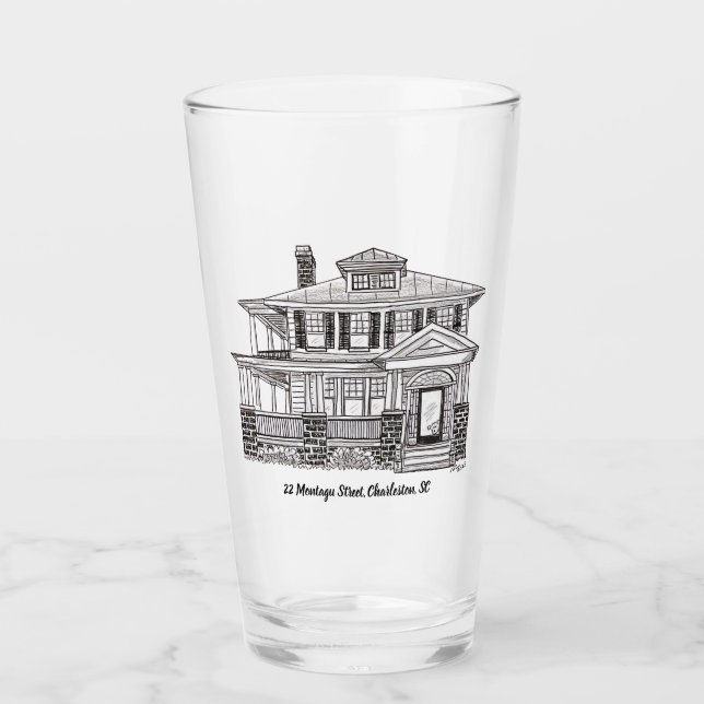 Pint glass - 22 Montagu (Anverso)