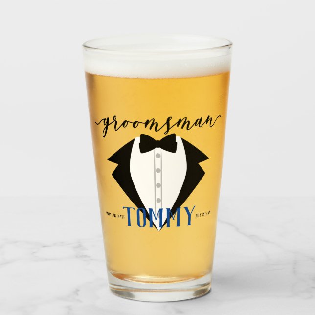Pinta de Regalos de Groomsmen (Anverso (lleno))