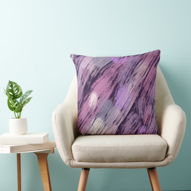 Pinta púrpura Cojín decorativo Swipe (Silla)