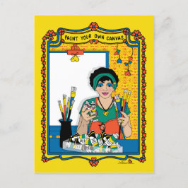 Pinta tu propia postal