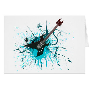 Pintada de la guitarra - alternativa de la banda