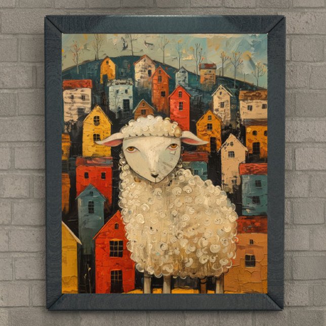 Pintado De Aceite De Arte Popular En La Ciudad (Subido por el creador)