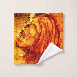 Pintado de las acuarelas de la tristeza de la salu