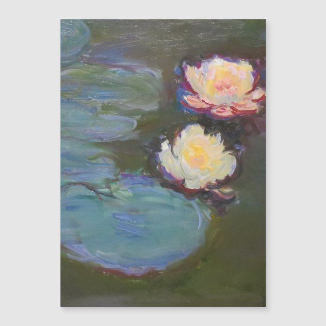 Pintado de naves acuáticas de Monet Water Lily Lil (Anverso)