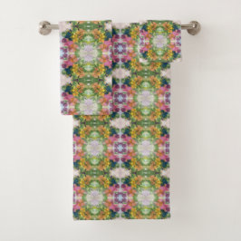 Pintado de patrón de color de agua de los pétalos 