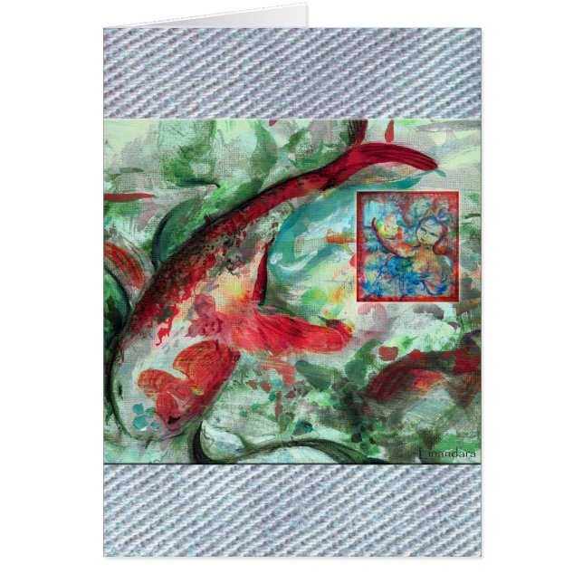 Pintado de peces Koi Carp (Frente)