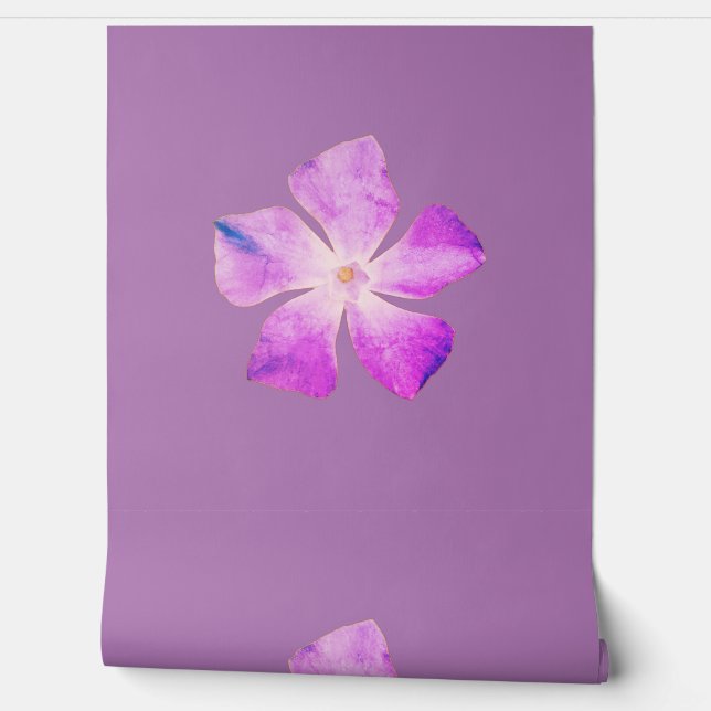 Pintado DISEÑO DE ESTILO DE FLORES DE papel tapiz (Desenrollar)