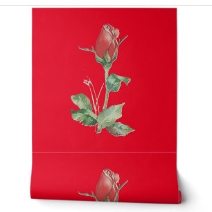 Pintado Diseño de estilo rosa de papel tapiz