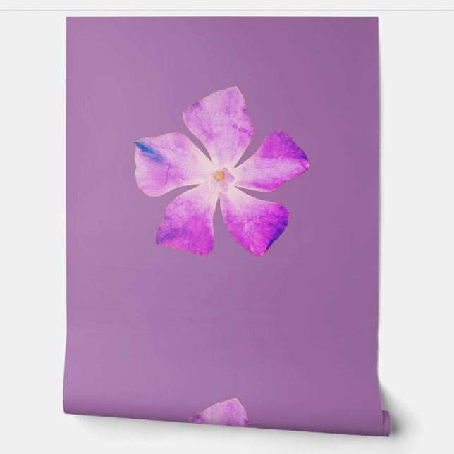 Pintado Diseño de flores de papel tapiz (Desenrollar)