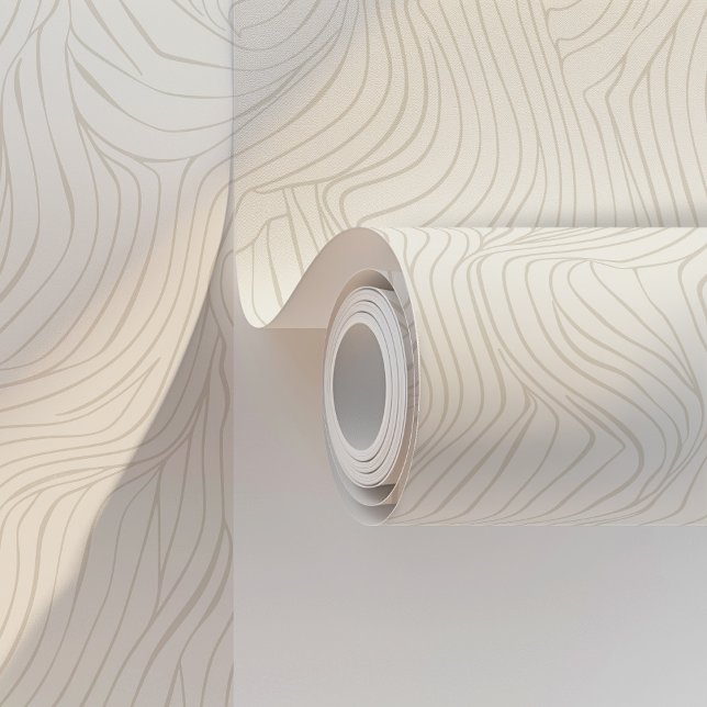 Pintado Elegante Waves Resumen Papel de escritorio Peel &  (Subido por el creador)