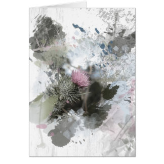 Pintado en fondo texturado