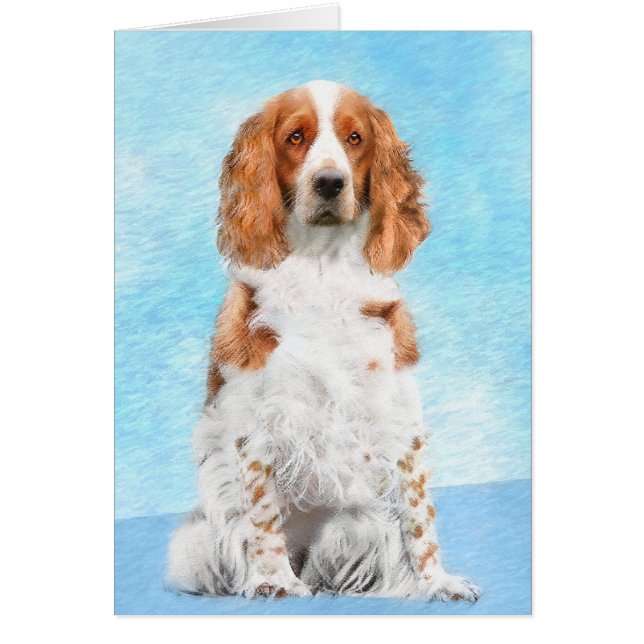 Pintado español de Springer galesa - Arte de perro (Frente)
