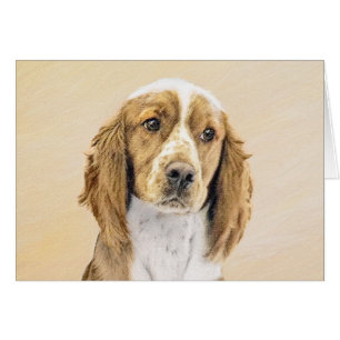 Pintado español de Springer galesa - Arte de perro