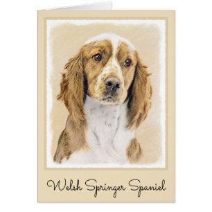 Pintado español de Springer galesa - Arte de perro