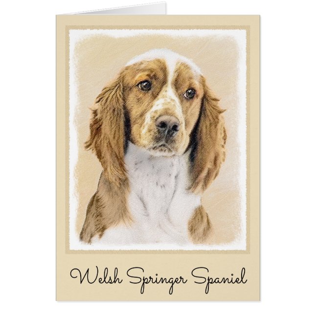 Pintado español de Springer galesa - Arte de perro (Frente)
