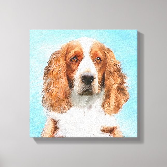 Pintado español de Springer galesa - Arte de perro (Anverso)