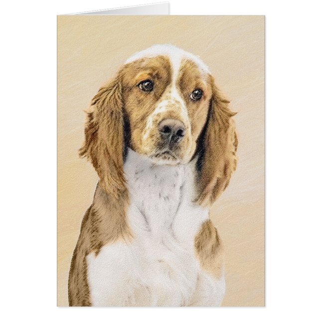 Pintado español de Springer galesa - Arte de perro (Frente)