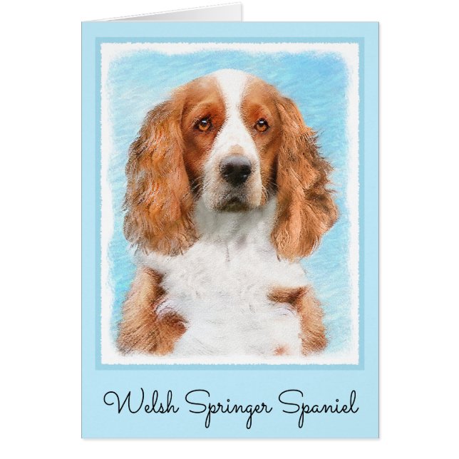 Pintado español de Springer galesa - Arte de perro (Frente)