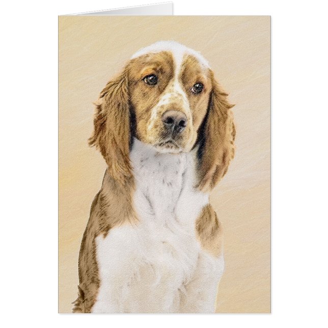Pintado español de Springer galesa - Arte de perro (Frente)