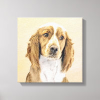 Pintado español de Springer galesa - Arte de perro
