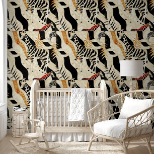 Pintado Giraffe Animal imprime patrones de papel digital