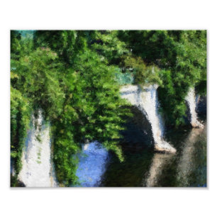 Pintado Impresionante De Fotografías Del Puente De