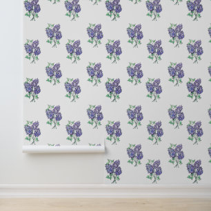 Pintado Lavender Lilacs - Papel de escritorio Peel & Stick