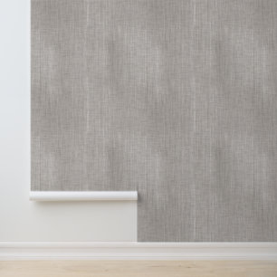 Pintado Lino tejido francés minimal ecru greige papel de h