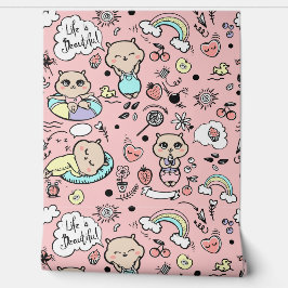 Pintado Papel de escritorio con un diseño moderno, persona