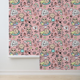 Pintado Papel de escritorio con un diseño moderno, persona