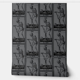 Pintado Papel de escritorio de esqueleto - Decoración góti