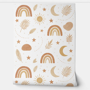 Pintado Papel de escritorio de la guardería celeste de Boh